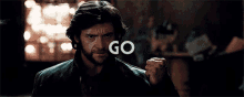Go Away Run GIF - Go Away Run Wolverine GIFs