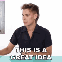 This Is A Great Idea Brad Mondo GIF - This Is A Great Idea Brad Mondo This Is A Good Idea GIFs