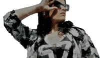 Wearing My Sunglasses Nelly Furtado Sticker - Wearing My Sunglasses Nelly Furtado Big Hoops Song Stickers