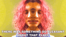 There Was Something So Pleasant About That Place Alessia Cara GIF - There Was Something So Pleasant About That Place Alessia Cara Crazy Song GIFs