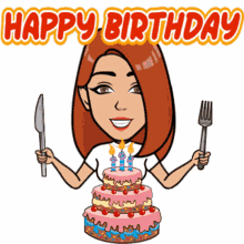 birthday cake girl happy sweet birthday cake girl happy sweet
