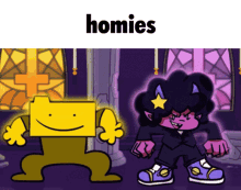 Homies Fnf Ron GIF - Homies Fnf Ron Friday Night Fever GIFs