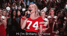 Glee Brittany Pierce GIF - Glee Brittany Pierce Hi Im Brittany S Pierce GIFs