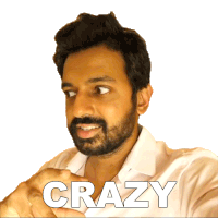 Crazy Faisal Khan Sticker - Crazy Faisal Khan Insane Stickers