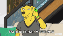 Im Really Happy For You Mr Peanutbutter GIF - Im Really Happy For You Mr Peanutbutter Bojack Horseman GIFs