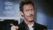 House Pointing GIF - House Pointing You Are Good GIFs