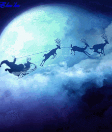 Running Reindeer GIF - Running Reindeer Santa GIFs