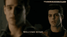 Raphael Welcoming Simon Home GIF - Raphael Welcoming Simon Home Vampires GIFs