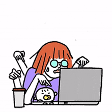 girl hurry work report busy girl hurry work report busy