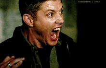 Supernatural Dean Winchester GIF - Supernatural Dean Winchester Scream GIFs