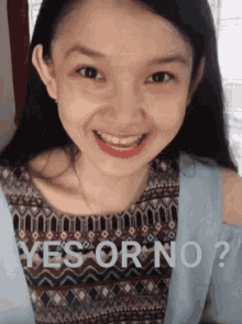 Yes Or No Indah GIF - Yes Or No Indah Indahcn GIFs