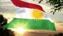 Kurdish Flag Kurdistan Flag GIF - Kurdish Flag Kurdistan Flag Kurds Flag GIFs