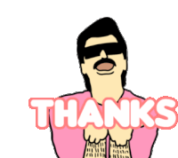 Thanks Thank You Sticker - Thanks Thank You Thanks To You Stickers