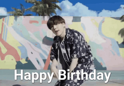 Bts Happy GIF - Bts Happy Birthday - Discover & Share GIFs