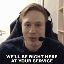 Well Be Right Here At Your Service Clg Broxah GIF - Well Be Right Here At Your Service Clg Broxah Counter Logic Gaming GIFs