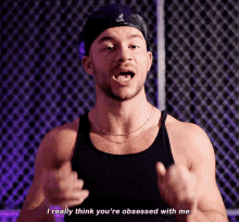 Daniel Garcia I Really Think Youre Obsessed With Me GIF - Daniel Garcia I Really Think Youre Obsessed With Me Aew GIFs