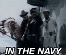 Village People In The Navy GIF - In The Navy Village People Music Video GIFs