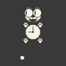 clock cat