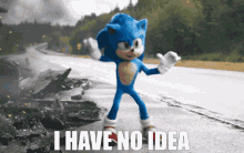 Sonic I Have No Idea GIF - Sonic I Have No Idea No Idea GIFs