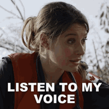 Listen To My Voice Hayley GIF - Listen To My Voice Hayley Skymed GIFs