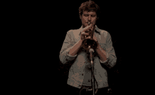 Playing Trumpet GIF - Playing Trumpet Musician GIFs