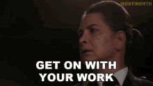Get On With Your Work Joan Ferguson GIF - Get On With Your Work Joan Ferguson Wentworth GIFs