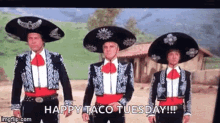 Three Amigos Taco Tuesday GIF - Three Amigos Taco Tuesday Dance GIFs