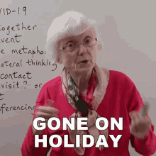 Gone On Holiday Gill GIF - Gone On Holiday Gill Engvid GIFs
