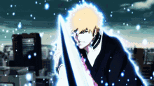 Ichigo Kurosaki Power GIF - Ichigo Kurosaki Power Bleach GIFs