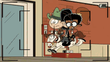 Mechanical Horse GIF - Loud House Series Wild Ride Scared GIFs