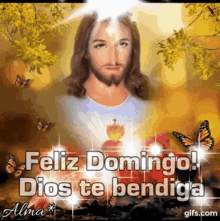 Feliz Domingo Dios Te Bendiga GIF - Feliz Domingo Dios Te Bendiga Happy Sunday GIFs