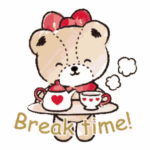 Sanrio Bear GIF - Sanrio Bear Break Time GIFs