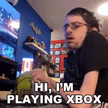 Hi Im Playing Xbox Ricky Berwick GIF - Hi Im Playing Xbox Ricky Berwick Im Playing Video Games GIFs