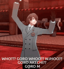 Goro Akechi Persona5 GIF - Goro Akechi Goro Persona5 GIFs