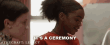 its a ceremony the craft legacy ritual its tradition lovie simone