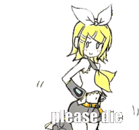 Rin Kagamine Kagamine Sticker - Rin Kagamine Kagamine Funny Stickers