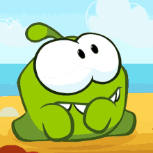 new hat om nom om nom and cut the rope putting on hat beach day