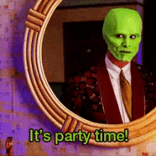 The Mask Mirror GIF - The Mask Mirror Party GIFs