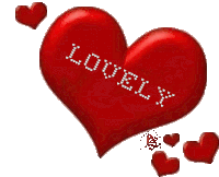 Lovely Heart Sticker - Lovely Heart Love Stickers