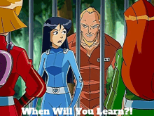 Totally Spies Willard GIF - Totally Spies Willard When Will You Learn GIFs