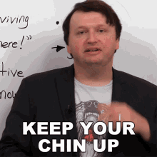 Keep Your Chin Up Alex GIF - Keep Your Chin Up Alex Engvid GIFs