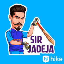 Sir Jadeja Swinging Bat GIF - Sir Jadeja Swinging Bat Cricket Bat GIFs