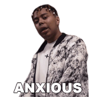 Anxious Ybn Cordae Sticker - Anxious Ybn Cordae Cordae Stickers
