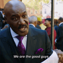 we are the good guys adrian boseman the good fight were good we are not the baddies