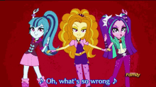 Mlp The Dazzlings GIF - Mlp The Dazzlings Oh Whats So Wrong With A Little Competition GIFs