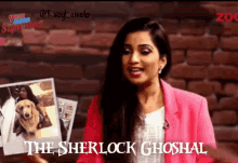 Sherlock Dog GIF - Sherlock Dog Shreya Ghoshal GIFs