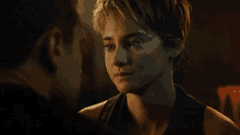 Im Touched Shailene Woodley GIF - Im Touched Shailene Woodley Beatrice Tris Prior GIFs