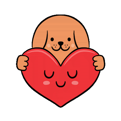 Animal Cute Sticker - Animal Cute Heart - Discover & Share GIFs