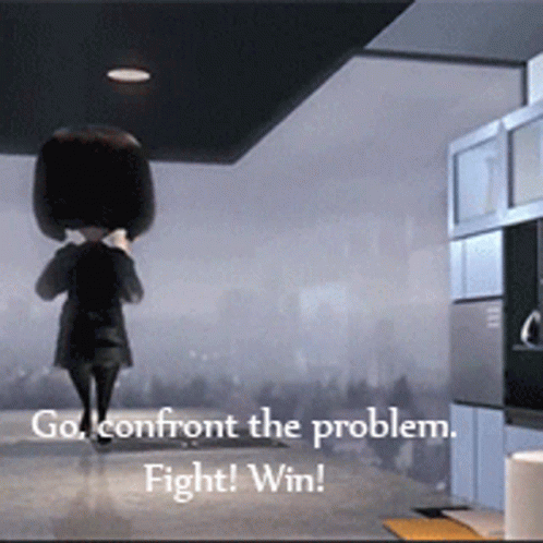 go,confront,problem,fight,win,Edna,The Incredibles,gif,animated gif,gifs,me...