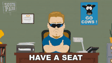 Have A Seat Pc Principal GIF - Have A Seat Pc Principal South Park GIFs